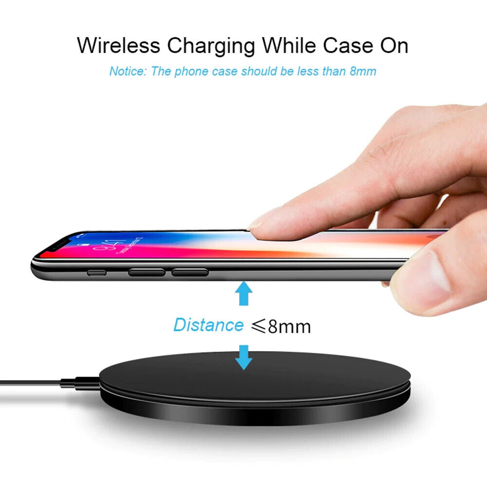 15W Max Wireless Fast Charger Charging Pad for Samsung Phone Buds Iphone Airpods